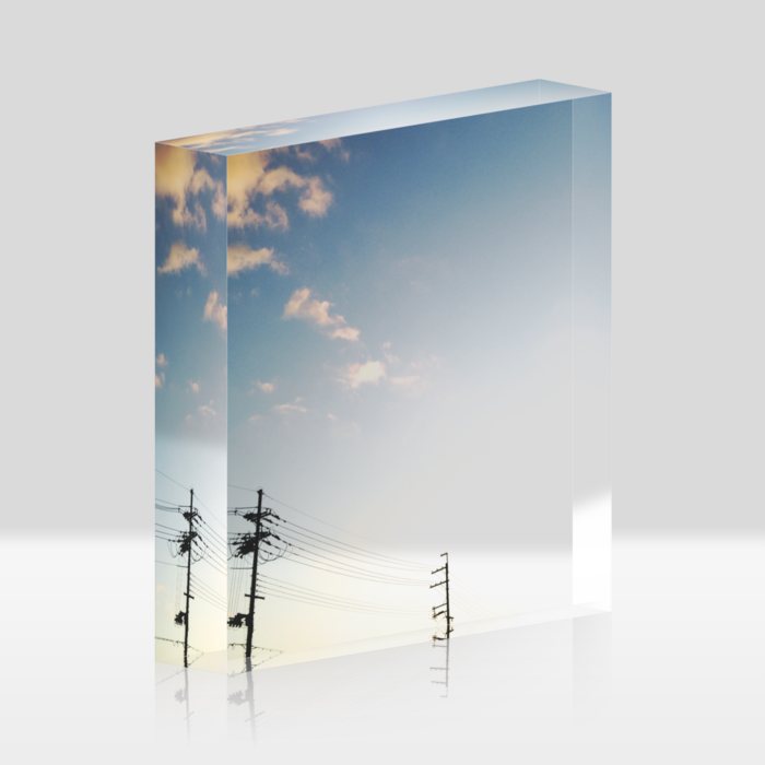 アクリルブロック - 100x100mm