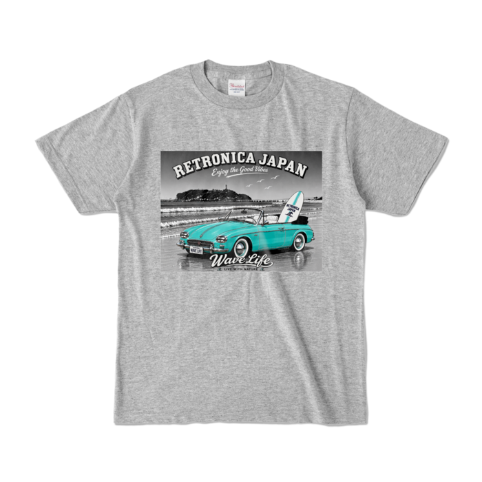 カラーTシャツ - S - 杢グレー (濃色)