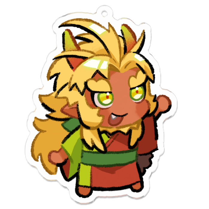 アクリルキーホルダー - 70 x 70 (mm)