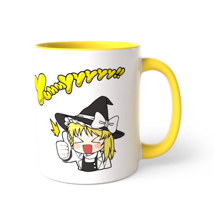 ツートンカラーマグカップ - 直径 8.2cm / 高さ 9.5cm