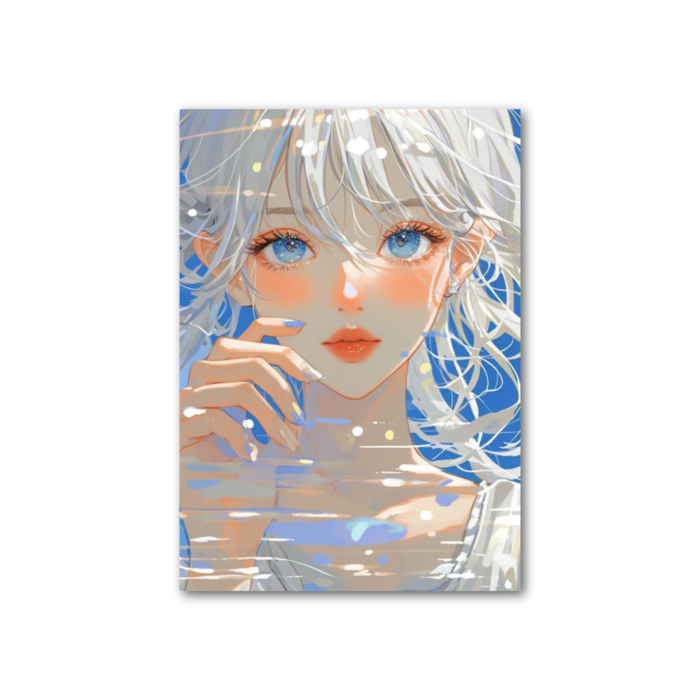 フォト風カード - 縦 - 片面