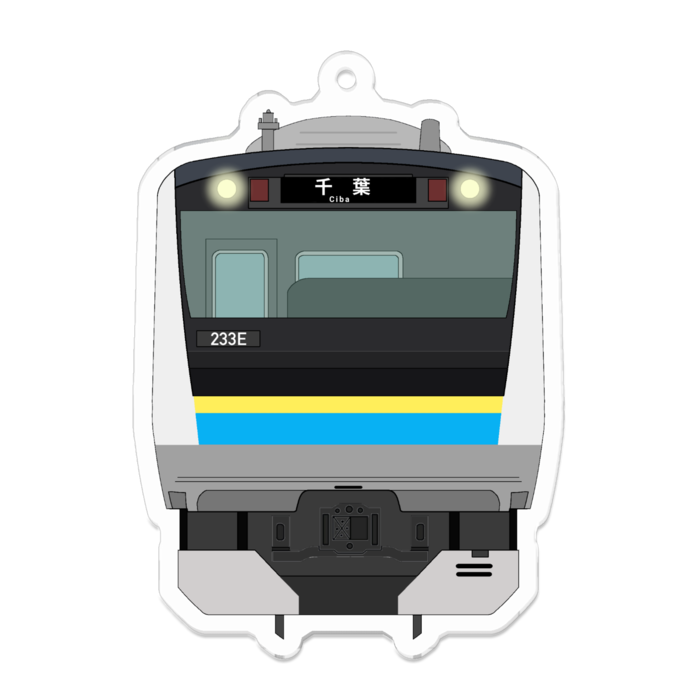 アクリルキーホルダー - 70 x 70 (mm)