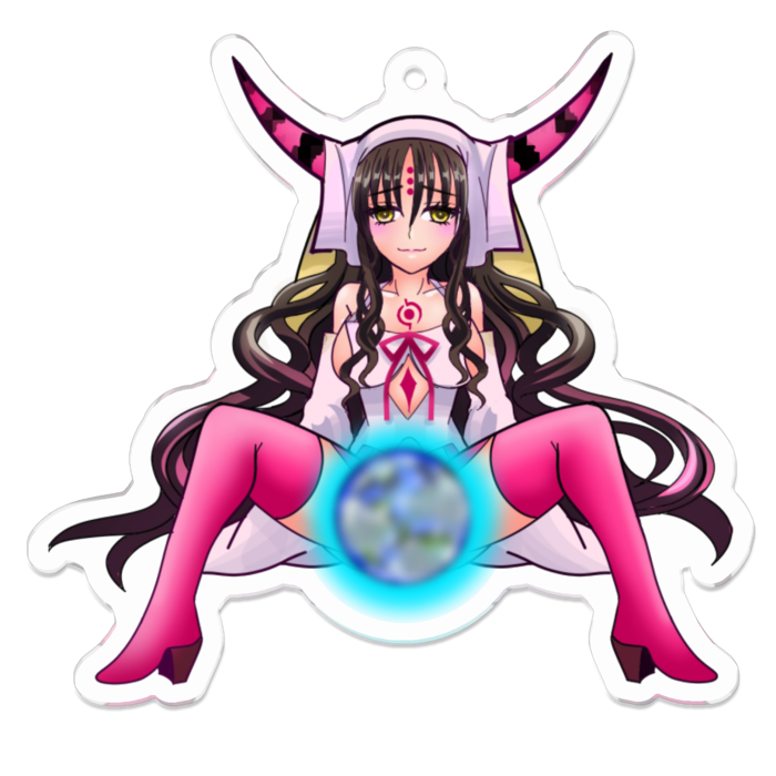 アクリルキーホルダー - 70 x 70 (mm)