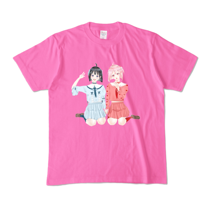 カラーTシャツ - M - ピンク (濃色)
