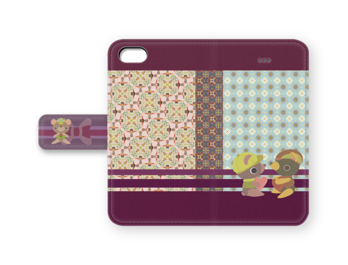 手帳型iPhoneケース - iPhone5