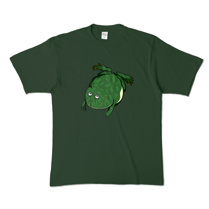 カラーTシャツ - XL - フォレスト (濃色)