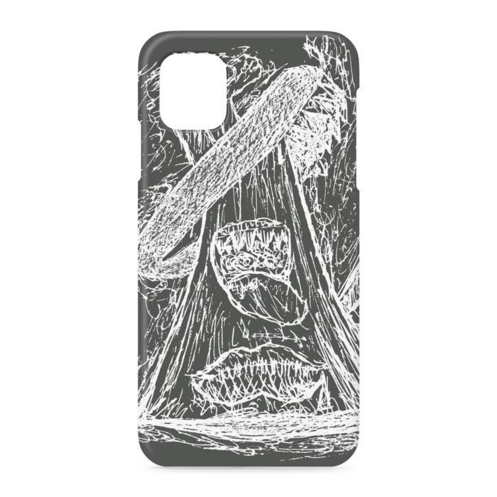 iPhoneケース - iPhone 11 - 側面あり - BRACK