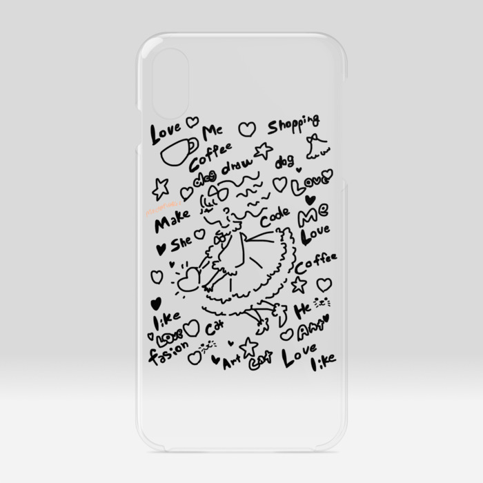 クリアiPhoneケース - iPhone XSMax