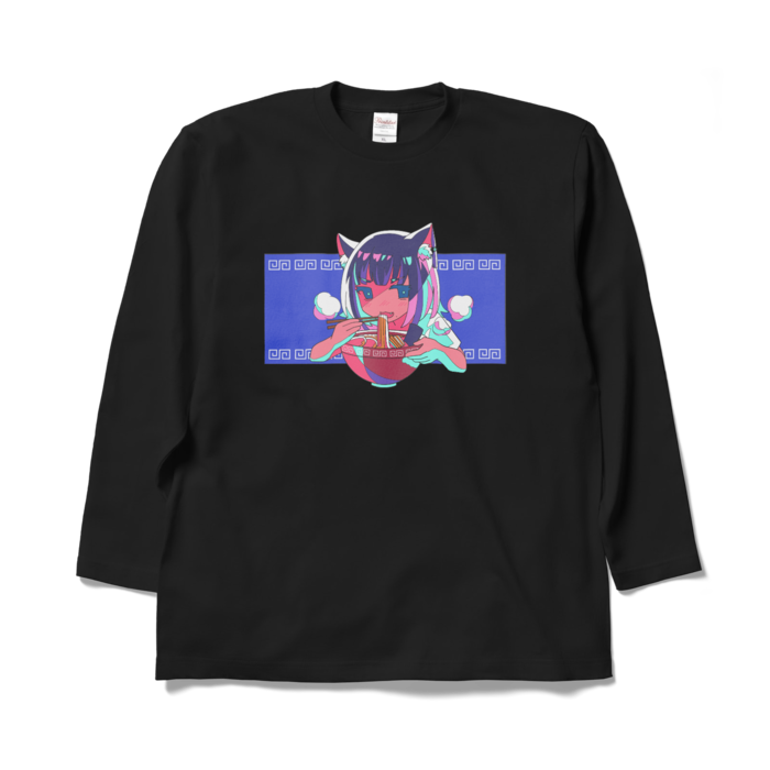 ロングスリーブTシャツ - XL - ブラック