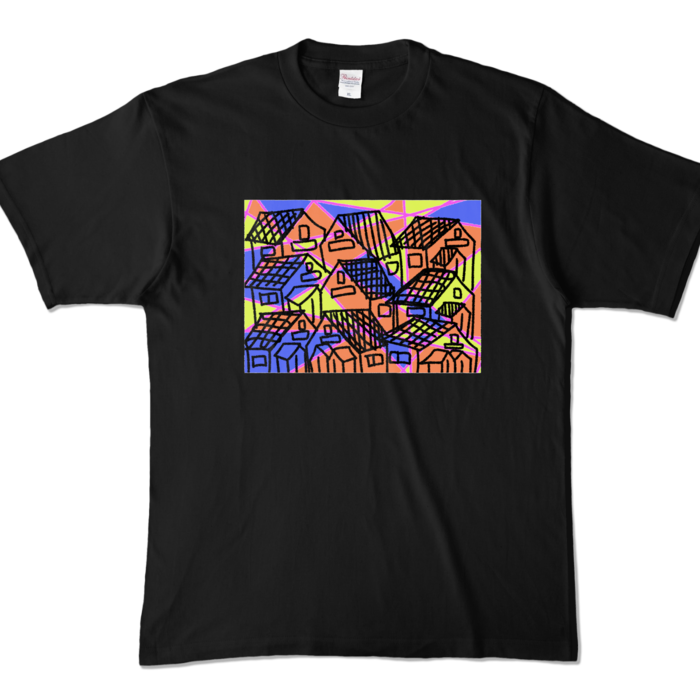カラーTシャツ - XL - ブラック (濃色)