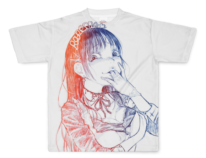 フルグラフィックTシャツ - L - 両面印刷