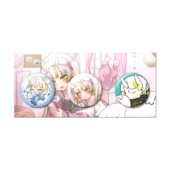 缶バッジセット - 3個セット