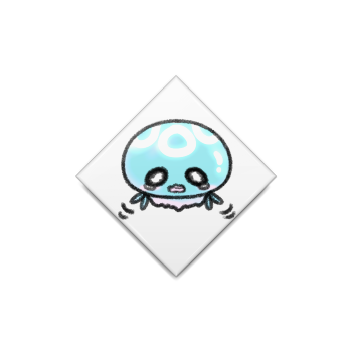 缶バッジ - ひし形40mm