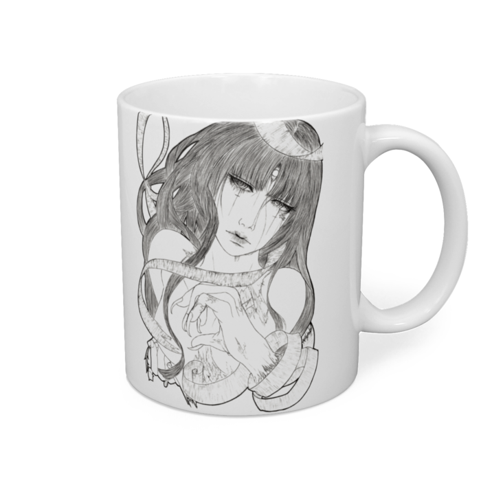 マグカップ - 直径 8 cm / 高さ 9.5 cm