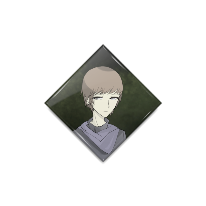 缶バッジ - ひし形40mm