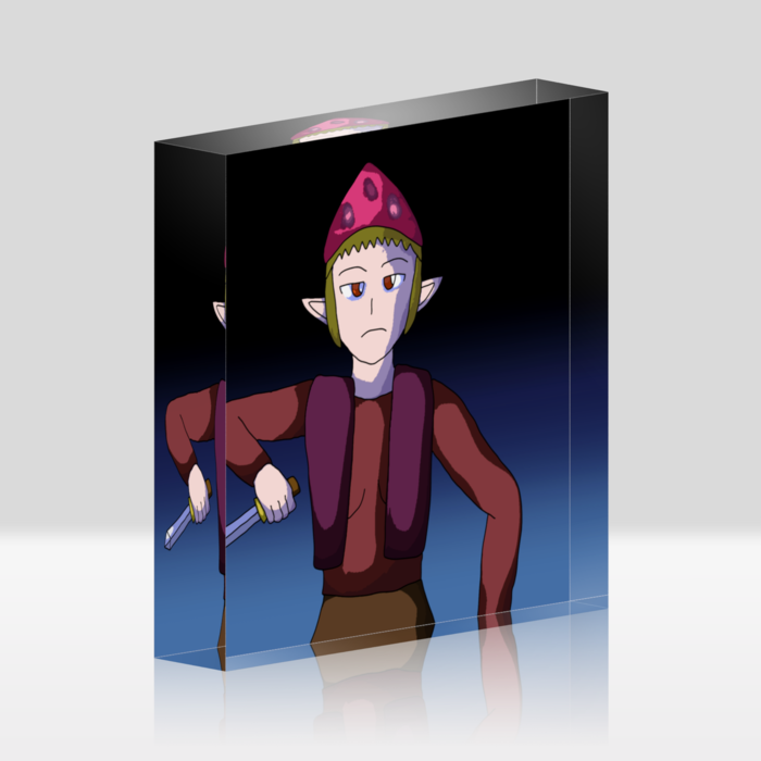 アクリルブロック - 100x100mm