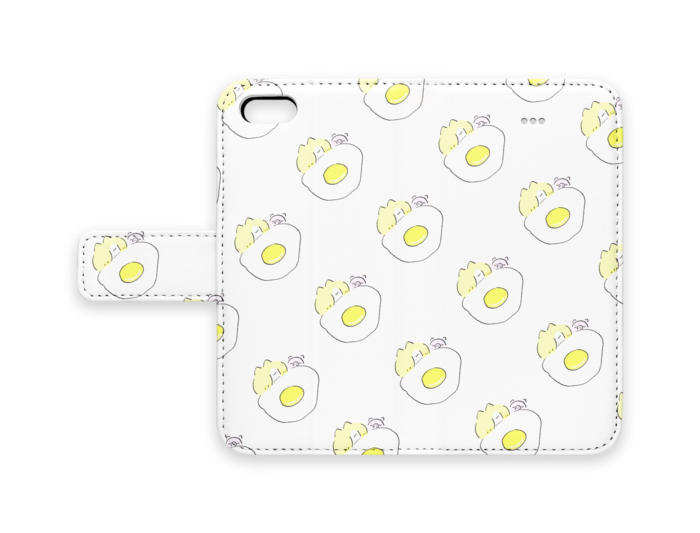 手帳型iPhoneケース - iPhone5 - ストラップ穴 なし