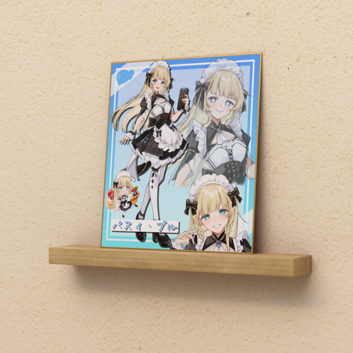 色紙 - 通常（H272 × W242mm）