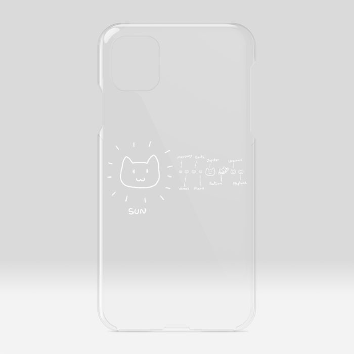 クリアiPhoneケース - iPhone11