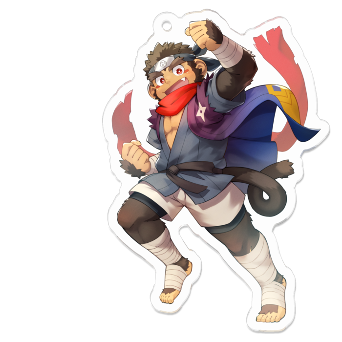 アクリルキーホルダー - 70 x 70 (mm)