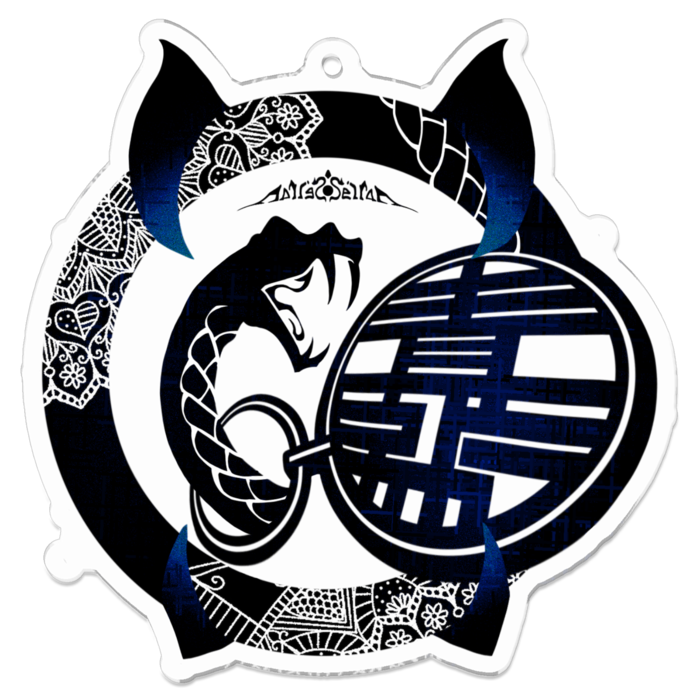 アクリルキーホルダー - 70 x 70 (mm)