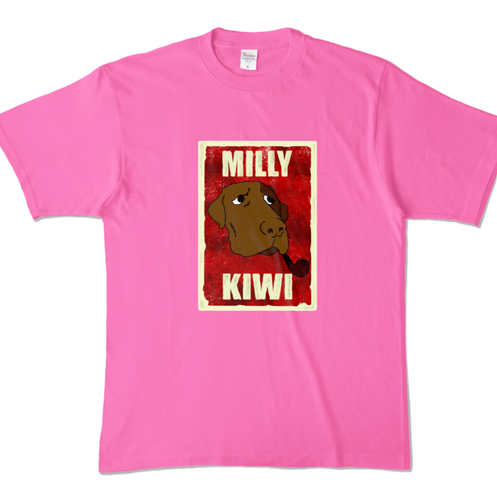 カラーTシャツ - XL - ピンク (濃色)