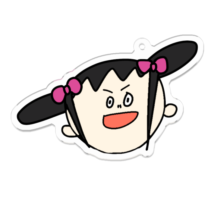 アクリルキーホルダー - 70 x 70 (mm)