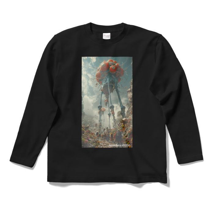 ロングスリーブTシャツ - S - ブラック