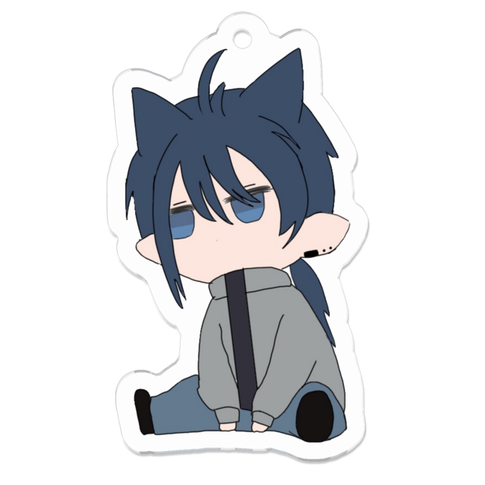 アクリルキーホルダー - 50 x 50 (mm)