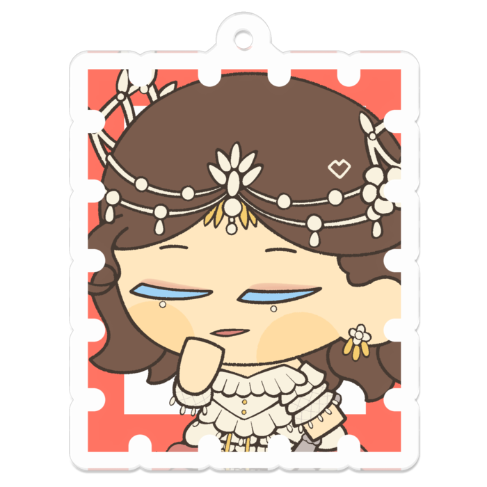 血の女王 (Lady Bella) - 50 x 50 (mm)