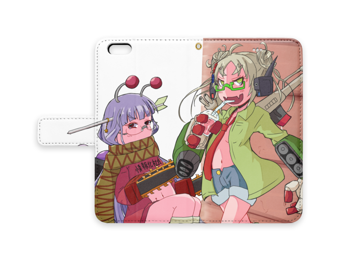 手帳型iPhoneケース - iPhone 6 Plus / 6s Plus - ストラップ穴 あり