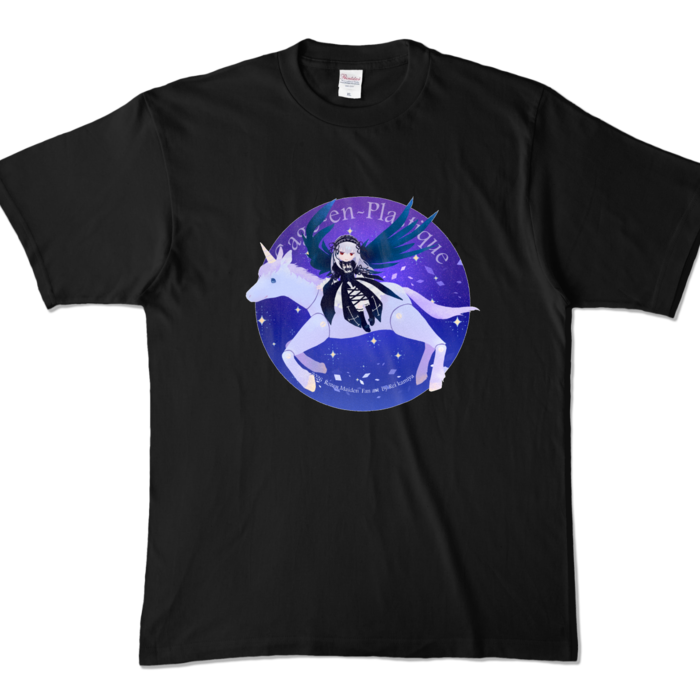 カラーTシャツ - XL - ブラック (濃色)