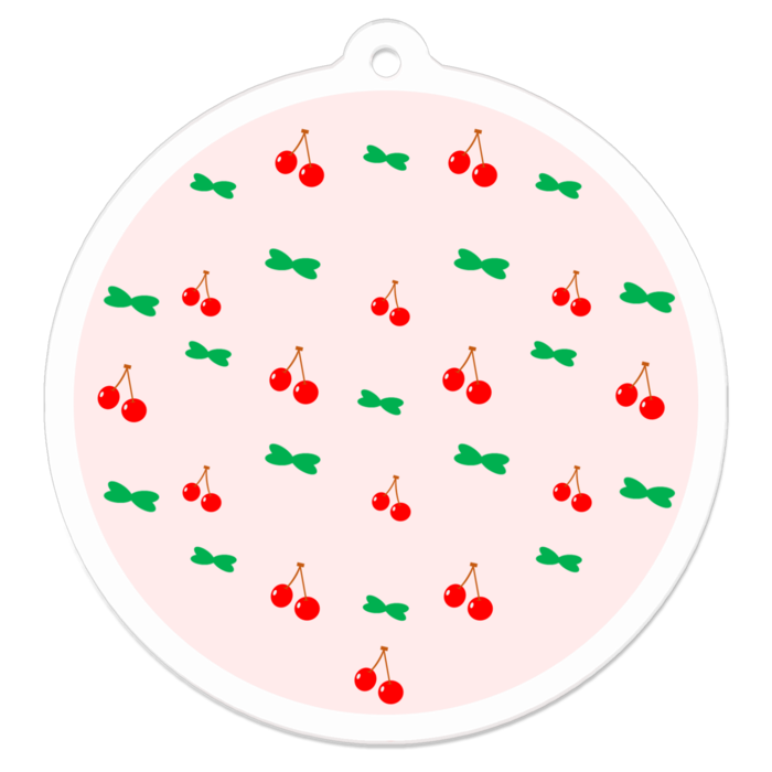 アクリルキーホルダー（コーティング） - 50 x 50 (mm)