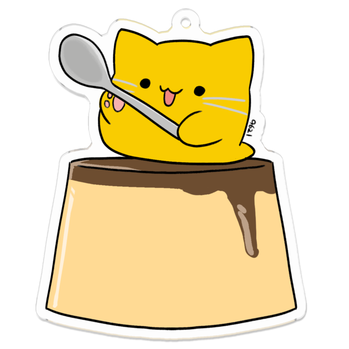 アクリルキーホルダー - 70 x 70 (mm)