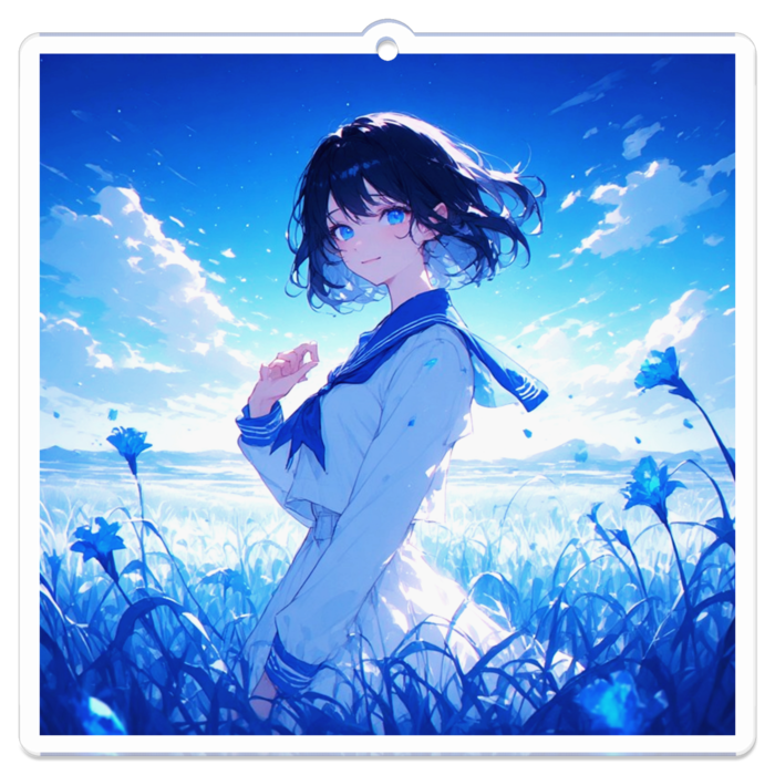 アクリルキーホルダー - 70 x 70 (mm)