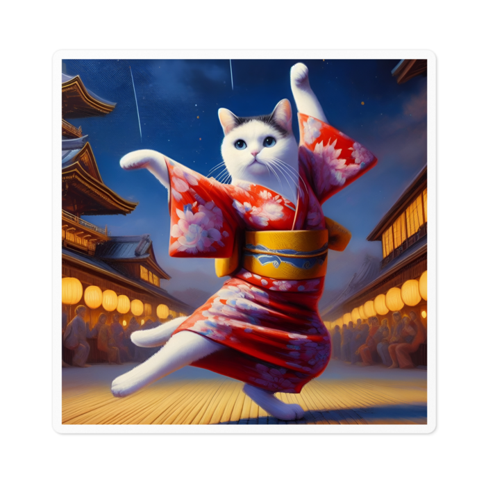 ステッカー - 100 x 100 (mm)