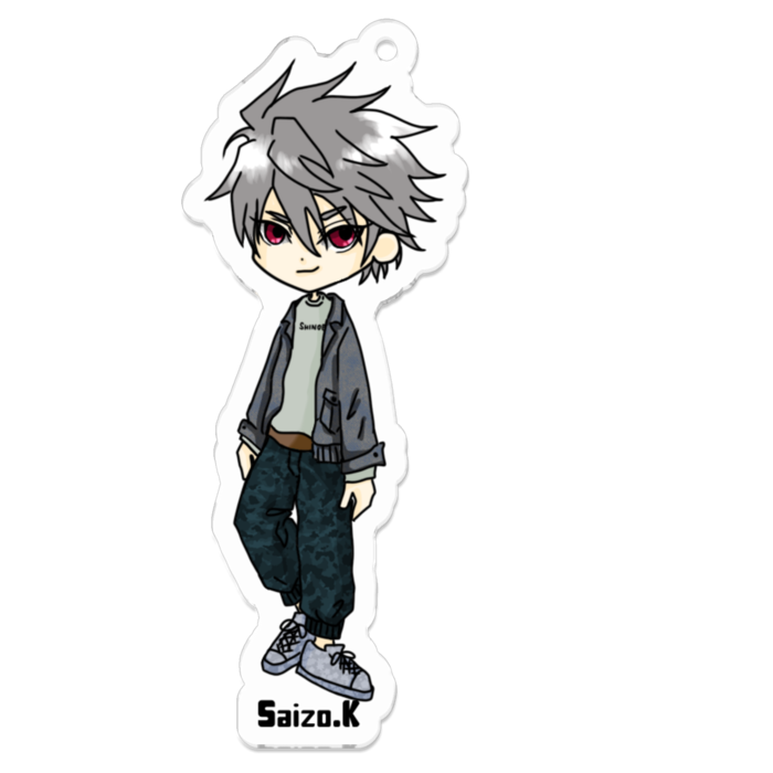 アクリルキーホルダー - 70 x 70 (mm)