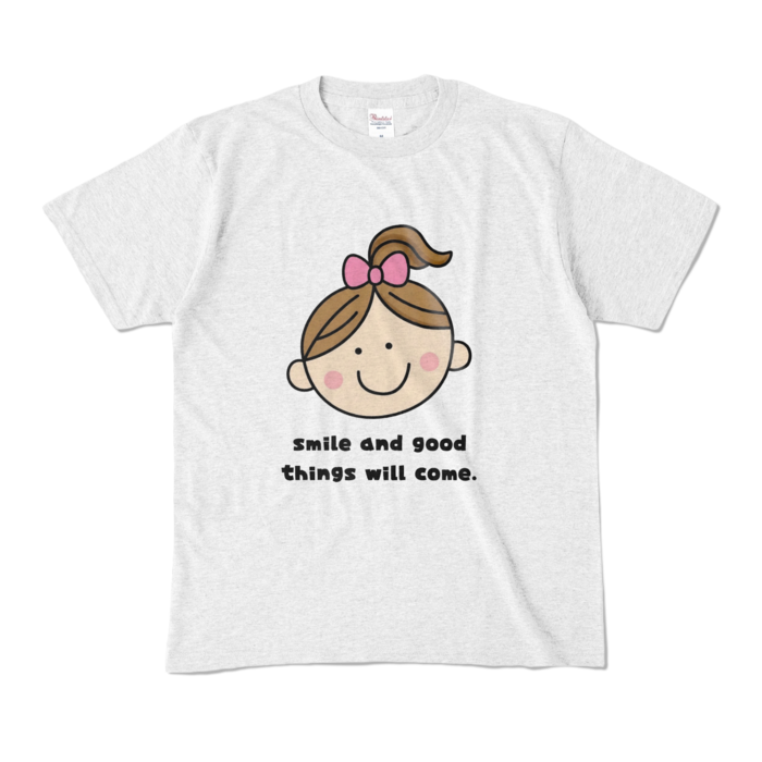 カラーTシャツ - M - アッシュ (淡色)