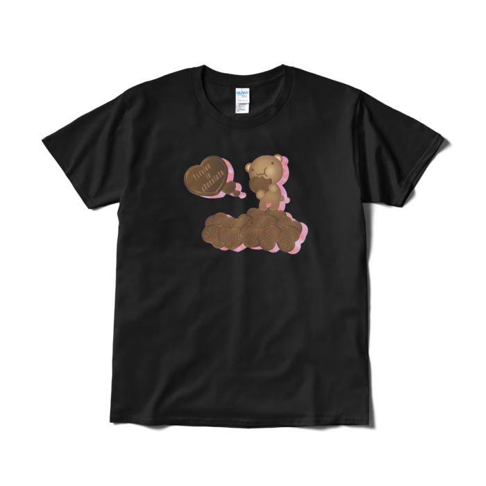 Tシャツ(短納期) - L - ブラック