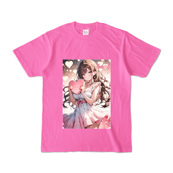 カラーTシャツ - S - ピンク (濃色)