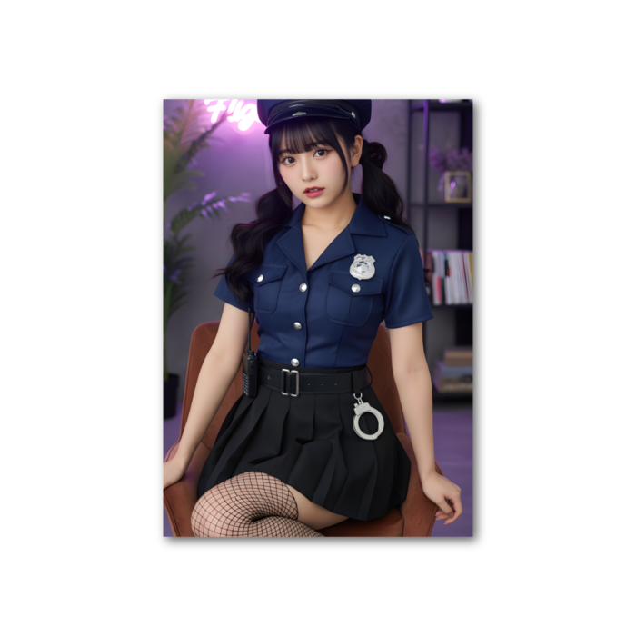 フォト風カード - 縦 - 片面