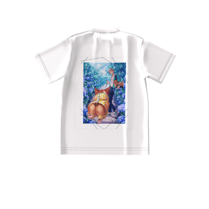 ビッグシルエットTシャツ - S - 背面