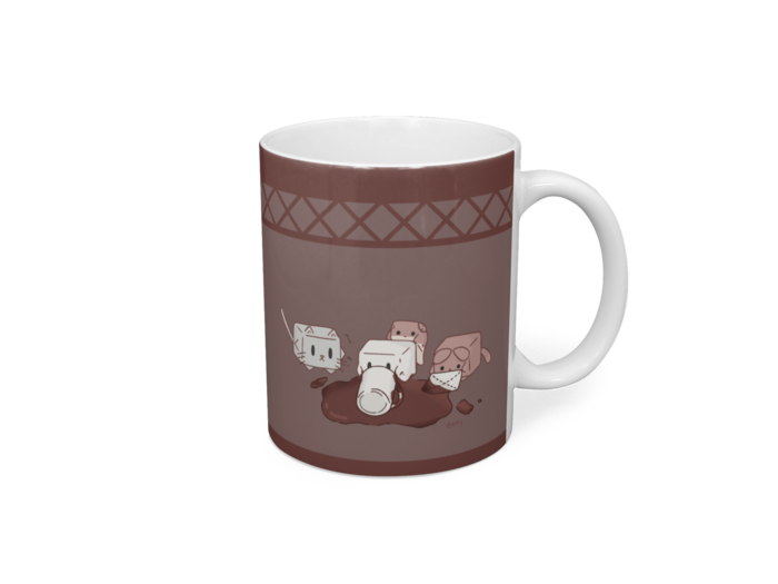 マグカップ - 直径 8 cm / 高さ 9.5 cm