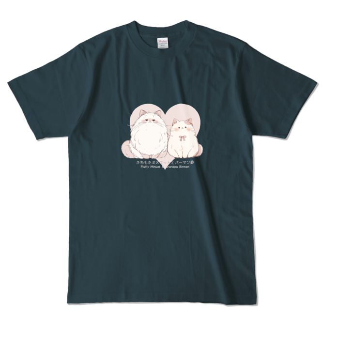 カラーTシャツ - L - デニム (濃色)