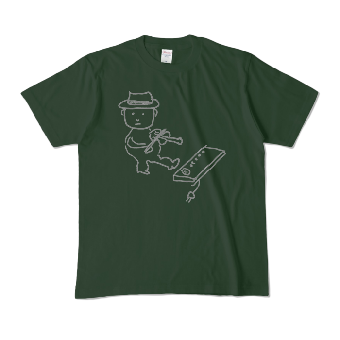 Tシャツ - M - フォレスト (濃色)-キャラ大