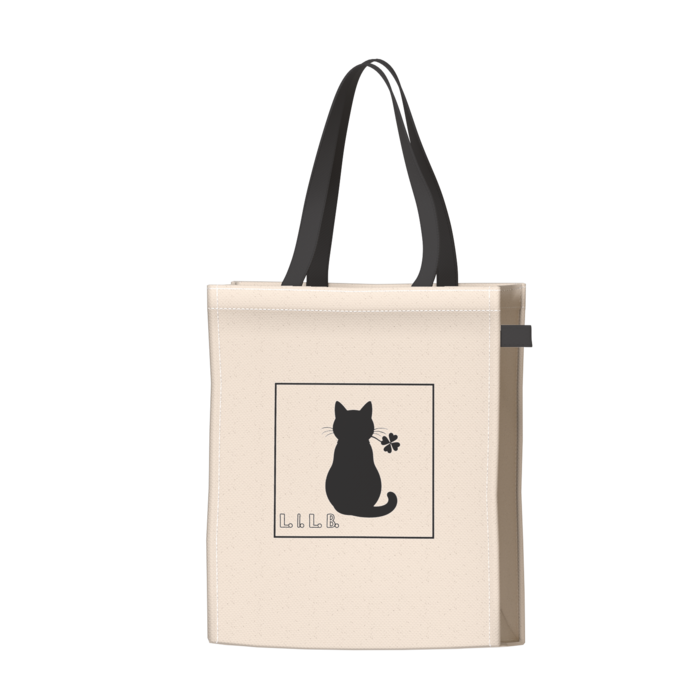 ツートンカラーバッグ - ブラック - W34 × H41 × D14cm