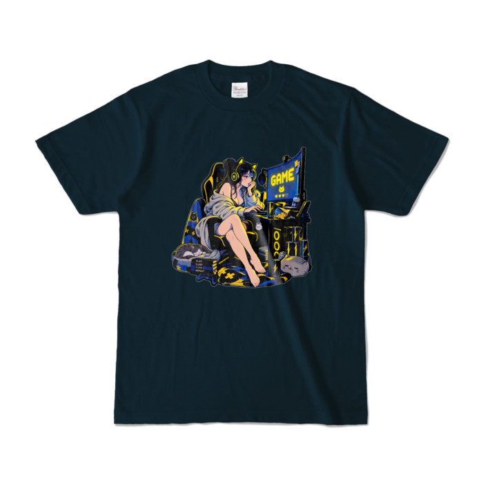 カラーTシャツ - S - ネイビー （濃色）