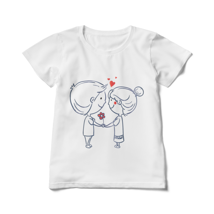 レディースTシャツ - L - 白