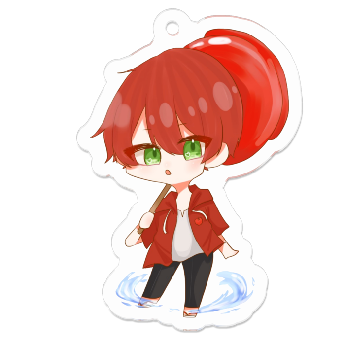 アクリルキーホルダー - 50 x 50 (mm)