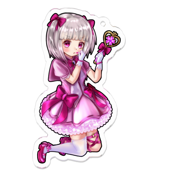 アクリルキーホルダー - 70 x 70 (mm)